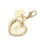 Samantha Thavasa Petit Choice / Samantha Thavasa маленький cho стул Heart biju- initial (K) застежка-молния очарование 