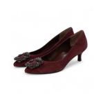 ショッピングセール価格 MODE ET JACOMO / モードエジャコモ ビジューバックルパンプス