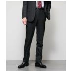 NEWYORKER / новый yo- машина BUNGY CLOTH проверка талия регулировка слаксы ( выставить соответствует )