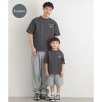 URBAN RESEARCH DOORS / アーバンリサーチ ドアーズ 『親子リンク』『別注』MANHATTAN PORTAGE×DOORS　1ptプリントTシャツ(KIDS)