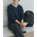 URBAN RESEARCH DOORS / アーバンリサーチ ドアーズ ハミルトンウールアラン柄プルオ-バー