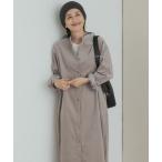 URBAN RESEARCH DOORS / アーバンリサーチ ドアーズ 『WEB/一部店舗限定カラー』『UR TECH』コーデュロイシャツワンピース