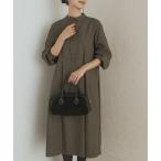 ショッピング柄 URBAN RESEARCH DOORS / アーバンリサーチ ドアーズ 『UR TECH』チェック柄バルーンスリーブワンピース