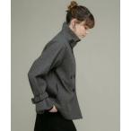 Sonny Label / サニーレーベル メルトンジャージースタンドカラーコート