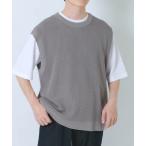 URBAN RESEARCH ITEMS / Urban Research item z[ контакт охлаждающий / антибактериальный ] высокофункциональный вязаный лучший +5 минут рукав футболка set( приятный надеты серии )