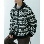 URBAN RESEARCH ITEMS / アーバンリサーチ アイテムズ カウチン ジップアップ ニットジャケット