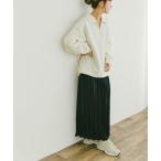 URBAN RESEARCH ITEMS / Urban Research item z половина Zip tops × юбка комплект 