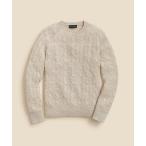 Brooks Brothers / ブルックス ブラザーズ リネン　ケーブル　クルーネックセーター