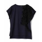 ショッピングカットソー LANVIN COLLECTION / ランバン コレクション シフォンテープカットソー