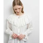 ショッピングローン LANVIN en Bleu / ランバン オン ブルー トリアセローンボリュームカラーブラウス