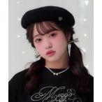 ショッピングメゾピアノ mezzo piano junior / メゾピアノジュニア ベロアリボンベレー帽