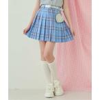 ショッピングメゾピアノ mezzo piano junior / メゾピアノジュニア ラメベルトつきプリーツスカート