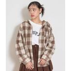ショッピングlovetoxic Lovetoxic / ラブトキシック 【LTXC】チェックシャツパーカ