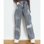 ショッピングlovetoxic Lovetoxic / ラブトキシック 【LTXC】ワッペンデザインデニムパンツ