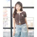 ショッピングlovetoxic Lovetoxic / ラブトキシック 【LTXC/抗菌防臭】タンクつきラインジップ半袖