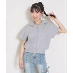 ショッピングlovetoxic Lovetoxic / ラブトキシック 【LTXC/綿100/セット可】半袖ジップパーカー