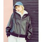 ショッピングlovetoxic Lovetoxic / ラブトキシック 【LTXC】合皮ブルゾン