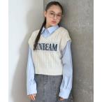 ショッピングlovetoxic Lovetoxic / ラブトキシック ニットレイヤードブラウス