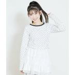 ショッピングlovetoxic Lovetoxic / ラブトキシック ドロストクロップドテレコ長袖T