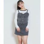 ショッピングlovetoxic Lovetoxic / ラブトキシック デニムスカートセットアップ