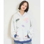 ショッピングlovetoxic Lovetoxic / ラブトキシック 【7days】配色パーカー