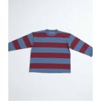 and D.petitmain / アンドディー. プティマイン 【365D.】ボーダー袖リブワイドロンT