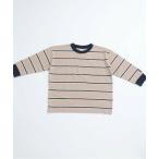 and D.petitmain / アンドディー. プティマイン マルチボーダー袖リブビッグロンT