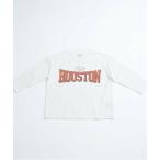 and D.petitmain / アンドディー. プティマイン 【リンク】スポーツロゴプリントビッグT