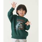 and D.petitmain / アンドディー. プティマイン 恐竜プリントビッグスウェット