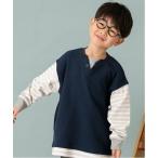 and D.petitmain / アンドディー. プティマイン ワッフルベストレイヤードワイドロンT