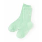 and D.petitmain / アンドディー. プティマイン バッグロゴクリアカラーソックス