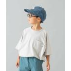 and D.petitmain / アンドディー. プティマイン 【綿100%】【365D.】無地ポケットビッグ半T