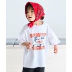 and D.petitmain / アンドディー. プティマイン ［大人気につき再入荷！］【綿100%】【365D.】夏満喫プリントワイド半T