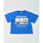 and D.petitmain / アンドディー. プティマイン 【綿100%】遊園地フォトプリント半袖T