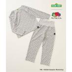 and D.petitmain / アンドディー. プティマイン 【セサミストリート×フルーツ】ワッフルパジャマ