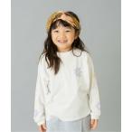 and D.petitmain / アンドディー. プティマイン 【綿100】【365D.】袖プリントドルマンロンT