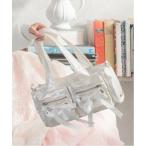 mezzo piano / Mezzo Piano двойной карман лента сумка "Boston bag" 