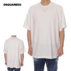 並行輸入品 ディースクエアード アンダーウェアライン DSQUARED2 UNDER WEAR Tシャツ オーバーサイズ メンズ ホワイト D9M3Z5060