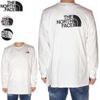 ショッピングノースフェイス tシャツ ノースフェイス ロンT メンズ THE NORTH FACE ロングティーシャツ 長袖 ロゴ ホワイト ブラック NF0A2TX1