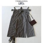 SALE50%OFF TODAYFUL トゥデイフル Offshoulder Check Combination オフショルダーチェックコンビネゾン 11720316(クーポン使用不可)