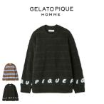 ジェラートピケ オム HOMME ベビモコピケロゴジャガードプルオーバー phnt254958 メンズ ハロウィン ルームウェア GELATO PIQUE