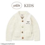 ジェラートピケ キッズ KIDS Steiff パウダージャガードカーディガン pknt255433 シュタイフ テディベア ルームウェア 部屋着 子供服 クリスマス gelato pique