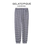 ショッピングジェラートピケ ジェラートピケ オム HOLIDAY ボーダーふくれジャガードロングパンツ pmcp255263 メンズ ルームウェア 部屋着 パジャマ クリスマス GELATO PIQUE HOMME