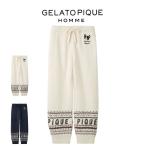 ショッピングジェラートピケ ジェラートピケ オム パウダーノルディックロングパンツ pmnp255944 メンズ ルームウェア 部屋着 GELATO PIQUE HOMME