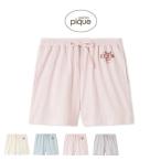 ジェラートピケ COOL COLLECTION 接触冷感 ICEワンポイントショートパンツ pwcp252227 ルームウェア パジャマ gelato pique