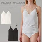 アンダーソンアンダーソン UNDERSON UNDERSON Vネックバックオープンキャミ(カップ付き) uuwct259507 ※返品不可商品 レディース
