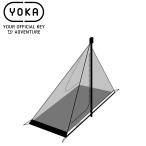 YOKA MESH INNER FOR YOKA TIPIyokatipi- для половина внутренний палатка уличный Solo кемпинг дровяная печь кемпинг 