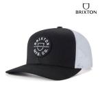 BRIXTON,ブリクストン/22SU/CAP・メッシュキャップ/CREST X MP MESH CAP/BLACK・ブラック/フリーサイズ/リサイクルマテリアル/bureo