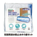 玄関用 浸水防止 水のう袋セット 水嚢袋 逆流防止 浸水対策 台風 水害 大雨 断水 防水 防災グッズ 玄関扉 シャッター ガレージ 排水口 送料無料