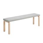  bench 168B береза кожаная обивка L40 Prestige Artek Altec Carry Away